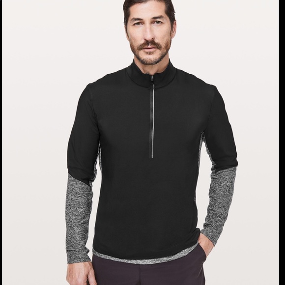 lululemon athletica Other - Lululemon Surge Warm Shield 1/2 Zip - BLK/ACTW